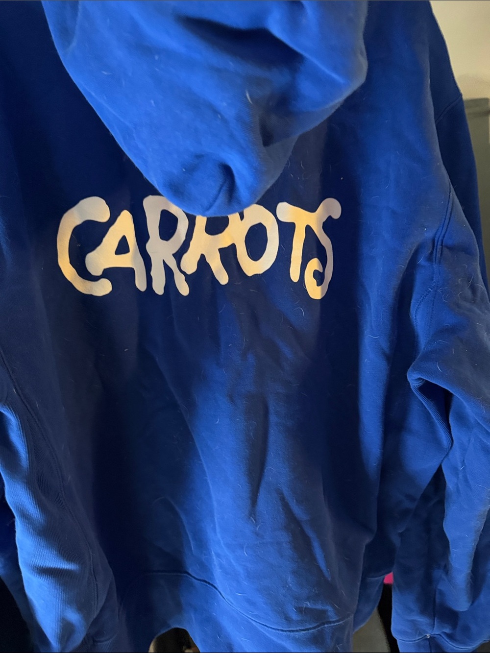 Men's Blue Graphic Hoodie
